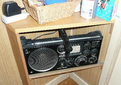 ただ、ラジオを装備！マンガも常備！