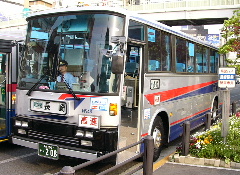 長崎駅行バス。