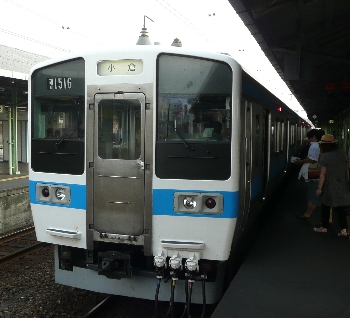 関門海峡を渡った電車。