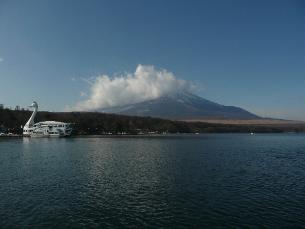 残念すぎる富士山。