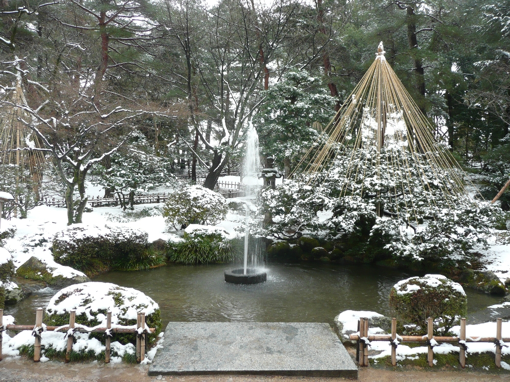 日本最古の噴水です。