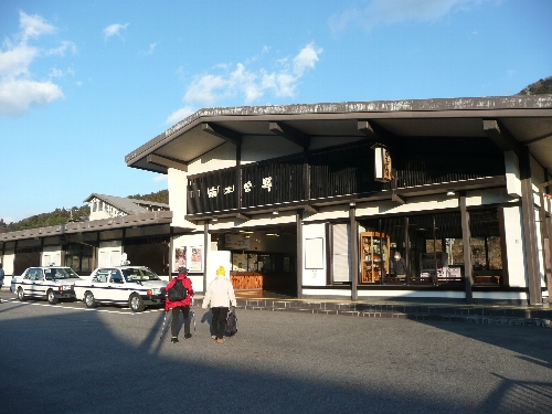 南木曽駅。